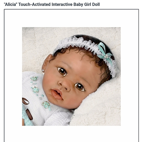 New OOAK ALICIA REBORN AA PRECIOUS GIRL DOLL - Picture 2 of 5